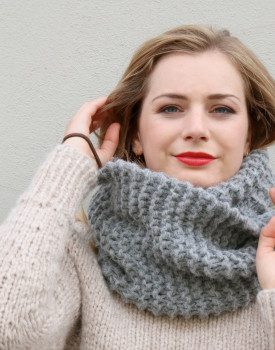 Knitting pattern – All the way around cowl