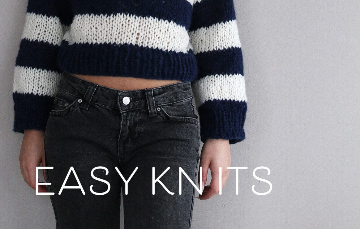Easy knitting patterns